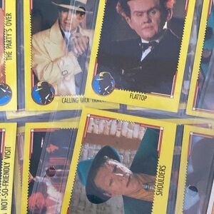 Vintage Comic Trading Cards Set